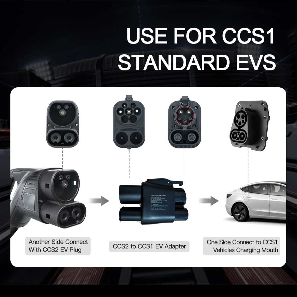 Адаптер для электромобилей CCS – обзор и цена Ccs2 To Ccs1 Fast Charge Adapter 250Kw