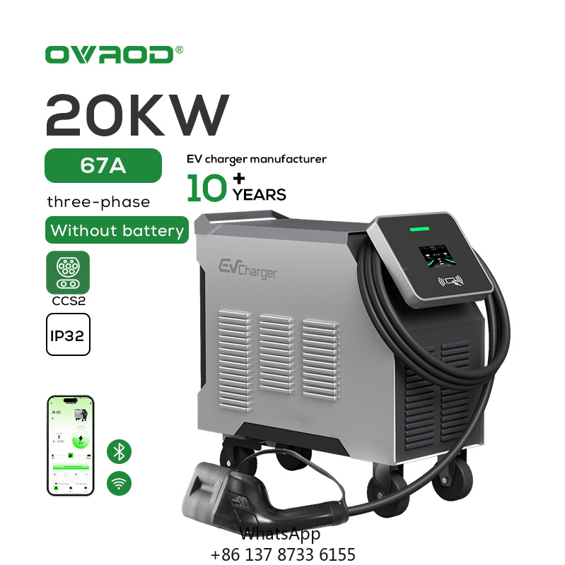 Новый продукт Ovrod: портативн – обзор и цена Portable Dc Fast Charger 20Kw Ccs2